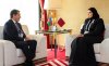 Hikmət Hacıyev Qətərin dövlət naziri ilə görüşdü