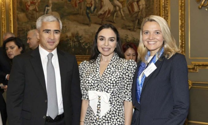 Leyla Əliyeva Londonda yüksəksəviyyəli iqlim dialoqunda iştirak etdi