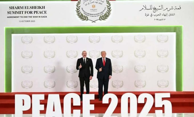 Tramp İlham Əliyevə təşəkkür etdi