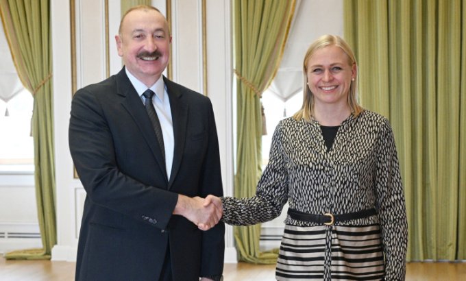 Prezident ATƏT sədrini qəbul etdi