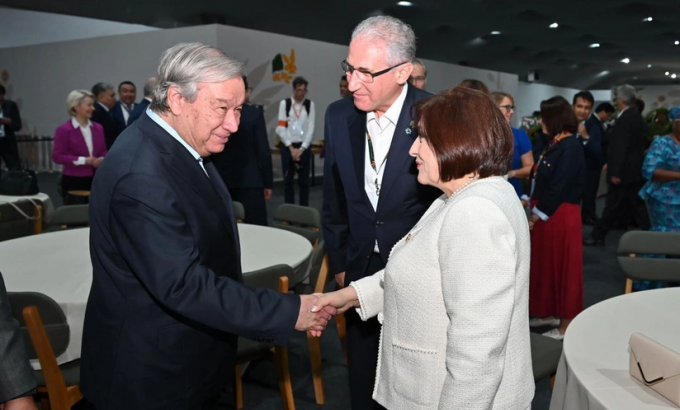 Sahibə Qafarova COP30-un Liderlər Sammitinin açılış mərasimində iştirak edir