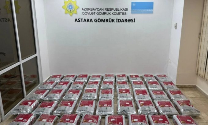 Gömrükdə dəyəri 90 milyon dollardan çox heroin aşkarlandı