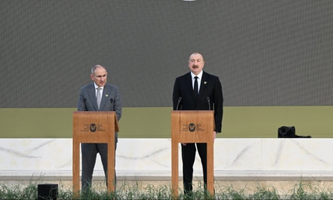 Azərbaycan Prezidenti Trampa təşəkkür etdi