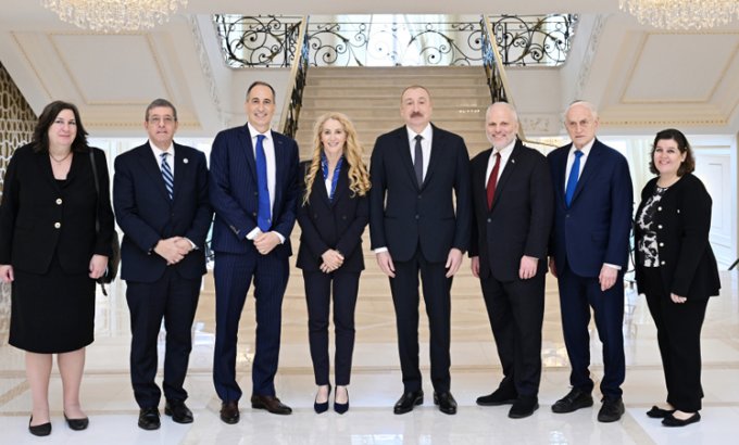 Prezident daha bir qəbul keçirdi