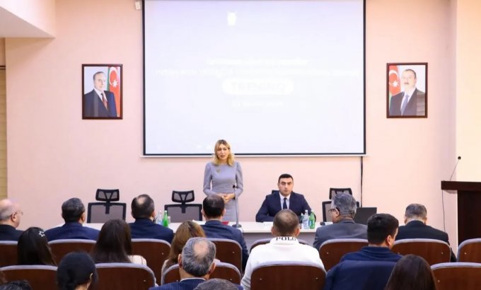 Baş Prokurorluqda media nümayəndələri üçün treninq keçirilib