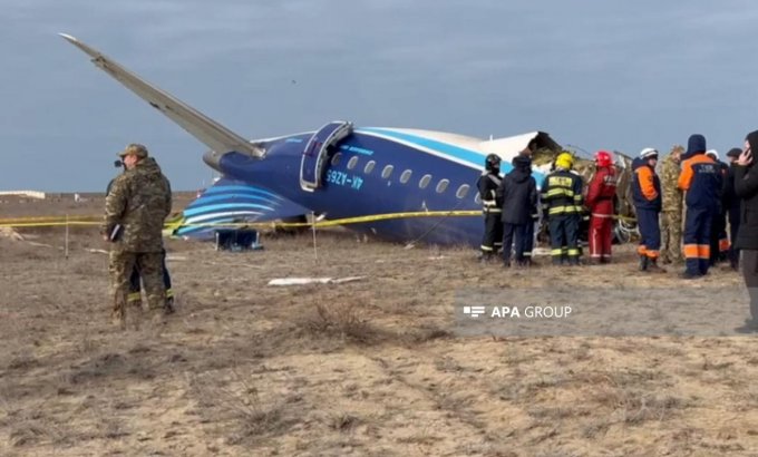 Azərbaycan və Rusiya qəzaya uğrayan AZAL təyyarəsi ilə bağlı kompleks addımlar atacaq