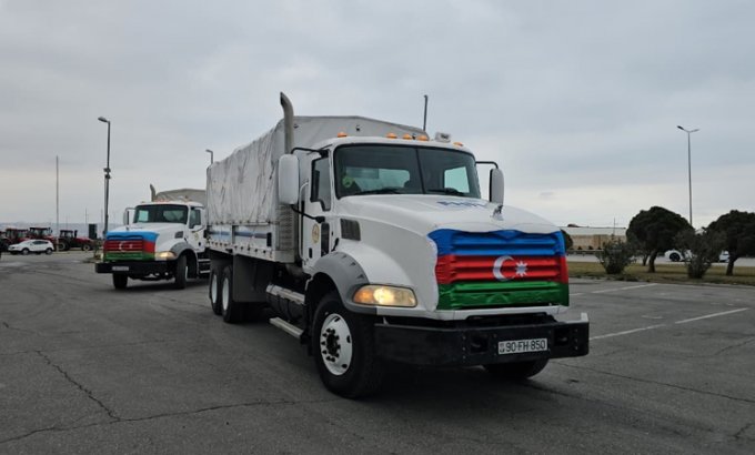 Prezidentin tapşırığı ilə İrana humanitar yardım yola salındı