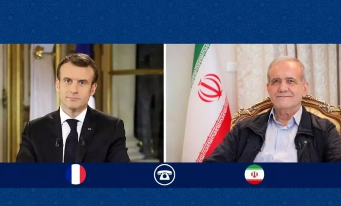 Məsud Pezeşkian Makronla telefon danışığının detallarını açıqlayıb